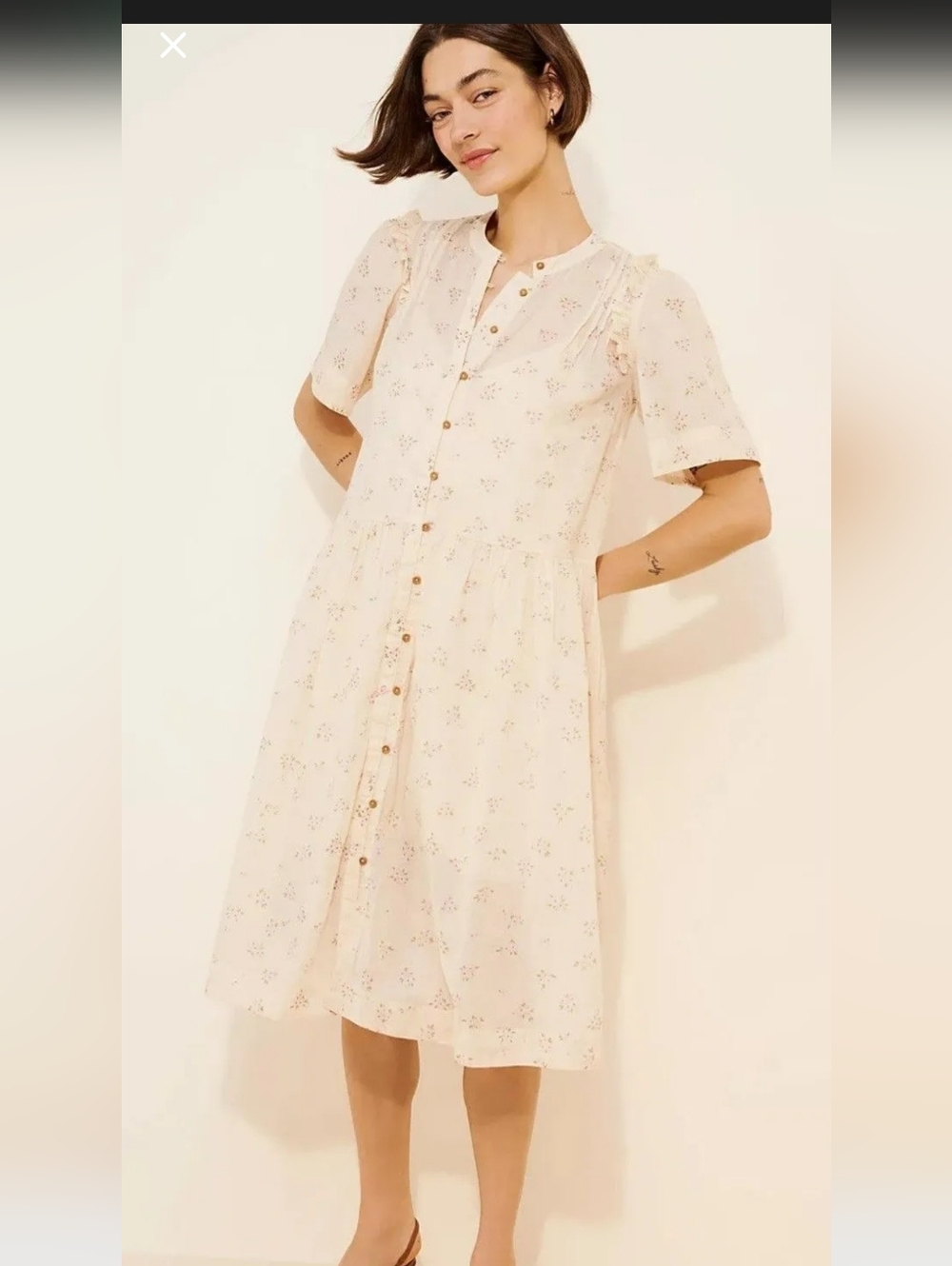 Free People Bella Mae Midi Dress Size L